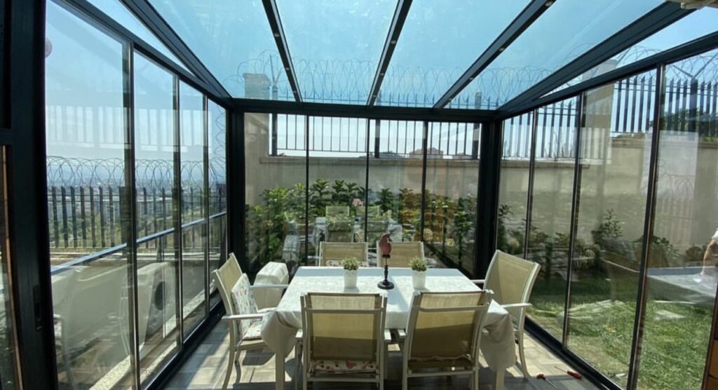 ısıcamlı cam tavan