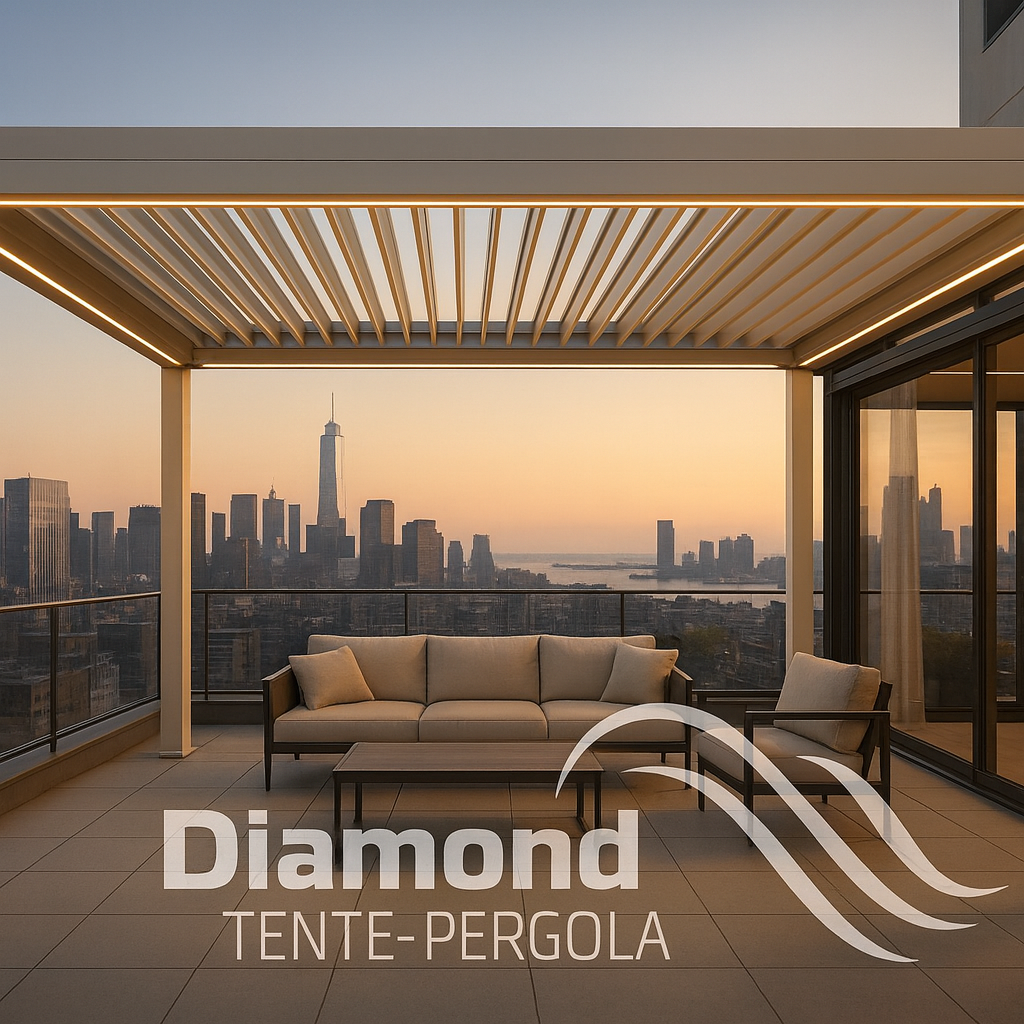 teras bioclimatic pergola sistemleri