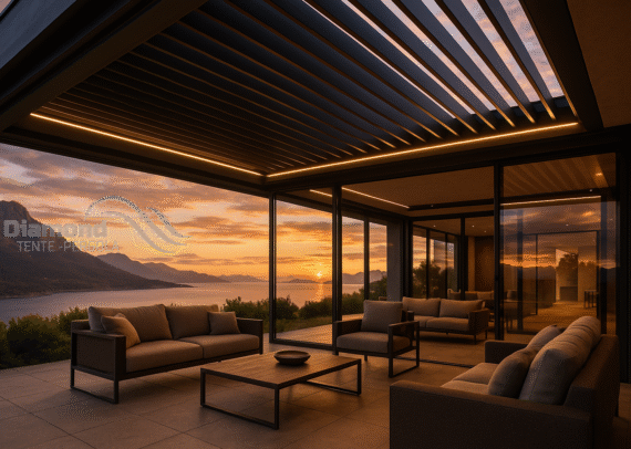 teras bioclimatic pergola tente